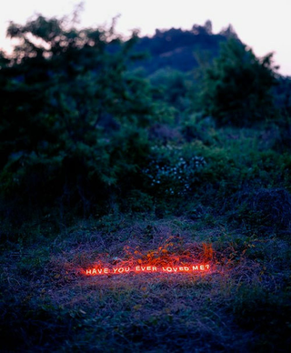 Illustration for article titled Glowing text messages spill out into the real world